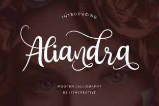 Aliandra: A Script Font That Elevates Digital Branding