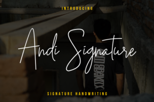 Andi: A Handwritten Font for Modern Web Design