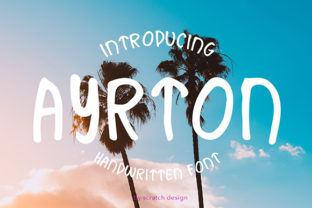 Ayrton: A Joyful Handwritten Font for Digital Design
