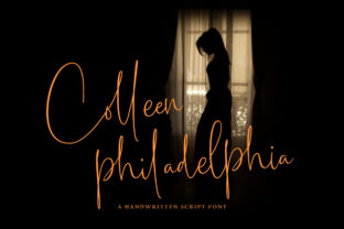 Colleen Philadelphia: A Handwritten Font for Editorial Elegance