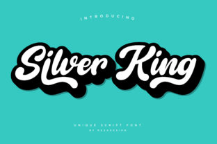 Discover the Charm of Silver King Font for Your Craft Projects