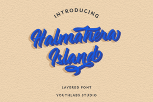 Discovering Halmahera Island: A Handwritten Font for Branding Magic