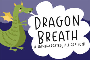 Dragon Breath Font for Web Design