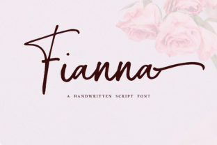 Fianna: A Handwritten Font for Craft Creations