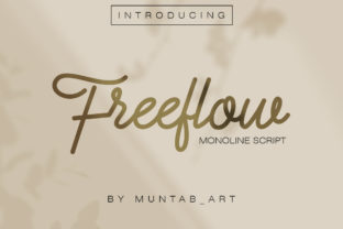 Freeflow Font for Handmade and Commercial Design Projects