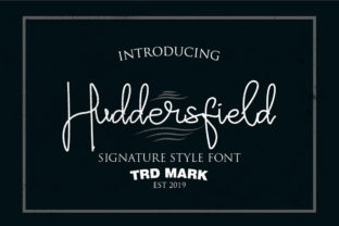 Huddersfield Font for Bold Campaign Design