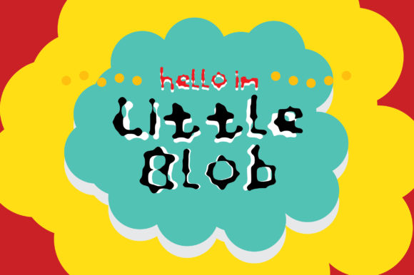 Little Blob: A Playful Font for Creative Crafters