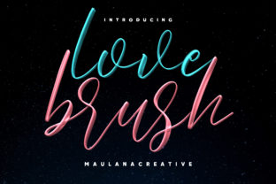 Love Brush: A Font That Adds Romance to Branding