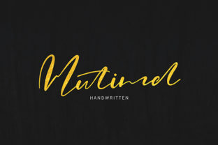 Mutimel: A Light Handwritten Font with a Unique Touch