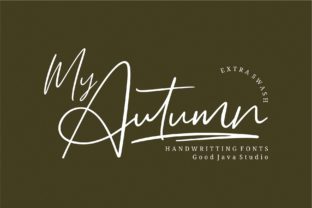 My Autumn: A Font for Thoughtful Design
