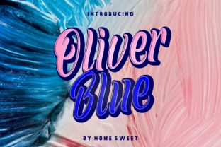 Oliver Blue: A Bold Script Font for Digital Branding