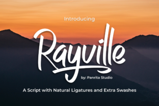 Rayville: A Script Font for Modern Web Design