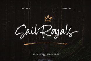 Sail Royals: A Handwritten Font for Digital Design