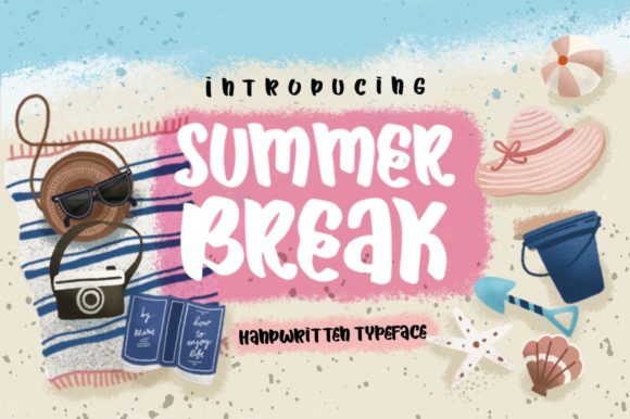 Summer Break Font for Campaign Clarity and Charm